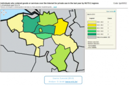 carte des zones du e-commerce en belgique