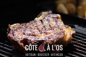 Photo d'une viande gastronomique grillée de la boucherie Côte a l'os